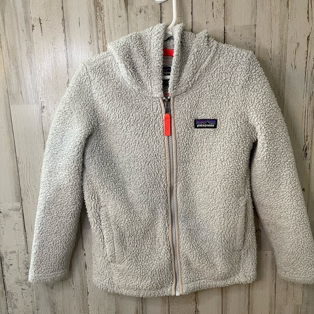 Girls Patagonia Los Gatos Fleece Full Zip Jacket Size XS